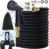 Pro set raztegljive vrtne cevi 15m za zalivanje črna | Shoptok.si