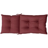  Jastuci za stolice 6 kom prošarano boja vina 120x50x7cm tkanine | Eponuda.com