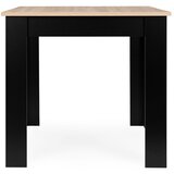  Pravokutni stol za kuhinju i blagovaonicu za 4 osobe, 120x80 cm, hrast Sonoma, ModernHome | shoptok.hr