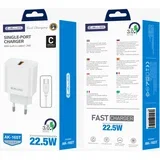 POLNILEC 22,5 W QC3.0 ZA TELEFONE Z USB-C PRIKLJUČKOM IN KABLOM ZA HITRO POLNJENJE, (5000337840)