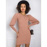 Factory Price Dress-EM-SK-PL3850.66P-light brown | Shoptok.si