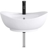  Umivaonik za kupaonicu Mat Crna 59 x 35 x 21 cm Metal | shoptok.hr