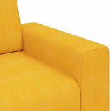  Dvosjed svijetložuti 160x77x82 cm korduro tkanina | shoptok.hr