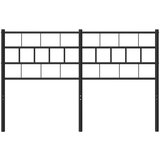  Kovinsko posteljno vzglavje črno 135 cm, (20933326) | Shoptok.si