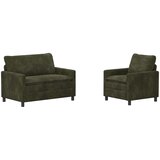  Set sofe 2 pcs Zelena Poliester | shoptok.hr