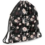 Ars Una Flowery Black cvetlična najstniška torba za telovadbo, športna torba 37,5x46cm Cene