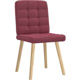  Jedilni stoli 4 kosi vinsko rdeče blago, (21822371) | Shoptok.si