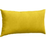 vidaXL Blazine za kavč 2 pcs Rumena 80 x 40 cm Žametna tkanina | Shoptok.si