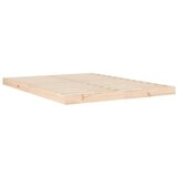  Posteljni okvir 140x190 cm trdna borovina, (20794752) | Shoptok.si