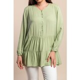 Fenzy Bluza S Gumbima, Svijetlozelena | shoptok.hr