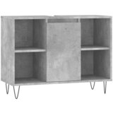 Maison Chic Kopalniška omarica - Kopalniški kabinet betonsko siva 80x33x60 cm inženirski les, (21794529) Cene