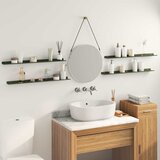  Lebdeća polica 4 pcs Maslinasto zelena 80 x 9 x 2,5 cm Čelik | shoptok.hr