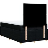 vidaXL Box spring postelja z vzmetnico črna 120x190 cm blago | Shoptok.si
