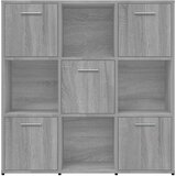 Ormarić za knjige boja hrasta 90 x 30 x 90 cm konstruirano drvo | Eponuda.com