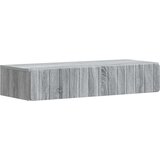 Stolna Stenska stranska miza Siva Sonoma 87,5 x 34,5 x 17 cm, (5000232459) Cene
