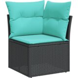  10-dijelni set vrtnih sofa s jastucima bež od poliratana 100 x 55 x 73 cm | shoptok.hr