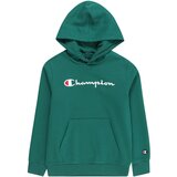 Champion Authentic Athletic Apparel Sweater majica 'Classic' smaragdno zelena / crvena / bijela | shoptok.hr