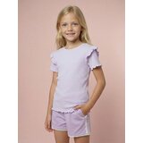 Sinsay Pamučne majice s dekorativnim volanima 2 pack | shoptok.hr