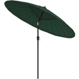  Zunanji senčnik z aluminijastim drogom 270 cm zelen, (20610581) | Shoptok.si
