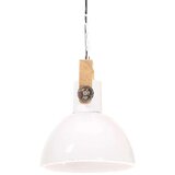  Industrijska viseča svetilka 25 W bela okrogla 30 cm E27, (21643883) | Shoptok.si