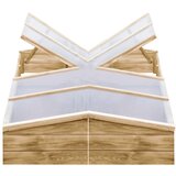 vidaXL Rastlinjak 2 kosa impregnirana borovina 200x50x35 cm Cene
