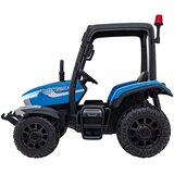  Dječji traktor na akumulator BLAST s prikolicom, plavi | shoptok.hr