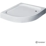 tuš kada sa oblogom i postoljem R90x17cm ø50