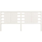  Vzglavna belo 206x4x100 cm trdna borovina, (20647448) | Shoptok.si