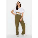 Trendyol Pants - Khaki - Wide leg Cijene
