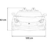  Licencirani auto na akumulator Lamborghini Aventador SV STRONG - dvosjed - sivi | Eponuda.com