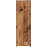 vidaXL Knjižna omara starinski les 45x25x80 cm inženirski les | Shoptok.si