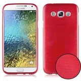 Cadorabo Ohišje, združljiv s Samsungom v rdeči barvi, narejen iz fleksibilnega silikona TPU v brušenem dizajnu, (20571523) | Shoptok.si