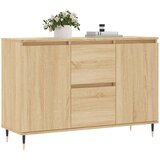 vidaXL Komoda sonoma hrast 104x35x70 cm inženirski les | Shoptok.si