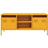 TV ormarić boja senfa 101,5x39x43,5 cm čelični | shoptok.hr