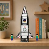 Magnetic Construction Blocks Space Rocket Figures 26 pcs. | shoptok.hr