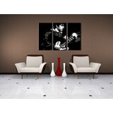  Ručno slikane slike na platnu na platnu POP Art Oasis 3-dijelna () Cijene
