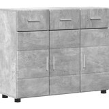  Kreveta s policom FLORIN Betonski sivi 88,5 x 30,5 x 73 cm | Eponuda.com