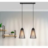  Luster na sajli TORRI 2xE27/15W/230V crni | Eponuda.com