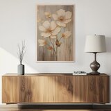  Slika na drvu - skandinavsko livadsko cvijeće | shoptok.hr