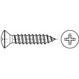 Toolcraft TO-5377650 vijci za lim s upuštenom lećastom glavom 13 mm križni philips nehrđajući čelik A2 500 St. | shoptok.hr