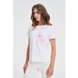 Marisse White T-Shirt With A Print On The Pocket | shoptok.hr