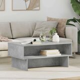  Stolić za kavu Betonski sivi 80 x 46 x 35 cm Konstruirano drvo | shoptok.hr