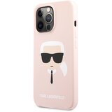 Karl Lagerfeld Maska za telefon Hc Silicone Karl Head za iPhone 13 Pro Light pink Cene