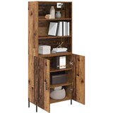  Highboard Staro drvo 69,5 x 32,5 x 180 cm Konstruirano drvo Slike