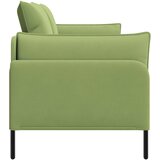 SOFA za dvije osobe 2-sjedalo Svijetlo zelena 188 x 81 x 89 cm | shoptok.hr