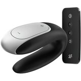 Satisfyer vibrator za parove Double Fun, crni Cijene