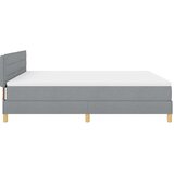 Krevet s opruga kutije Svijetlo siva 180 x 200 cm tkanina | shoptok.hr