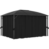 vidaXL Sjenica sa zastorima 400 x 300 x 265 cm antracit Cijene