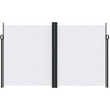 vidaXL Bočna tenda na uvlačenje bijela 180x1000 cm | shoptok.hr