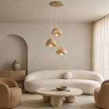 Opviq luster VEGAS-20-3-30-T-1001, 3 × E27, bež | Eponuda.com